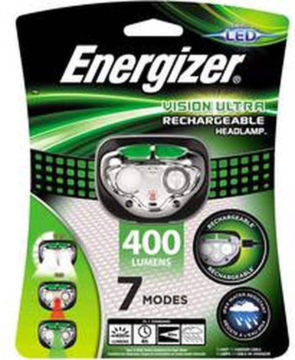 Energizer Vision Ultra HD LED forlygte batteridrevet 400 lm E301528200
