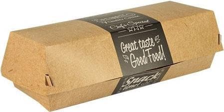 PAPSTAR 86635 PAPSTAR baguette lådor 50 ST