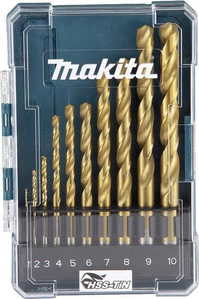 Makita D-72849 boresæt HSS 10 dele (D-72849)