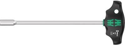 Wera 495 - Skraldenøgle - 1 stk(e) - Sort - Sølv - 9,9 cm - 23 cm - T-håndtag (05023386001)