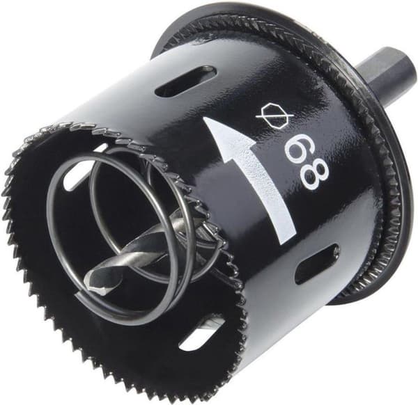wolfcraft Hålsåg 68 mm svart 2158000