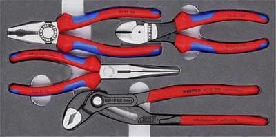 KNIPEX Basic - tænger - 4 stk - i opbevaringsboks (00 20 01 V15)