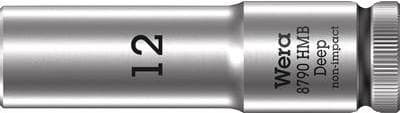 Wera 05004534001 topnøgle indsats 12 mm 1 stk 3/8 (05004534001)