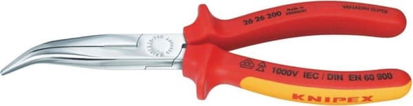 Knipex 2626200 Kaarevat puhelinpihdit - 200mm