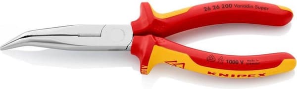 Knipex 2626200 Kaarevat puhelinpihdit - 200mm