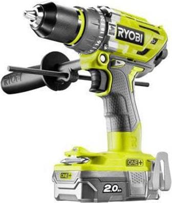 Ryobi One+ R18PD7-220B - Borrhammare/skruvdragare - sladdlös - 2 hastigheter - Chucknyckel 13 mm - 85 N m - 2 batterier - 18 V (5133004295)