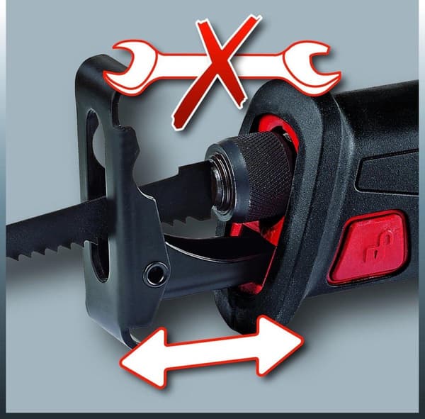 Einhell sladdlös kolvsåg 18V - Power X Change - Utan batteri och laddare