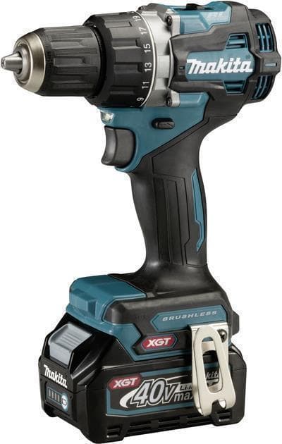Makita DF002GA202 - Bore-/skruetrækker - akku - 2 hastigheder - patronnøgle 13 mm - 64 N m - 2 batterier - 40 V (DF002GA202)
