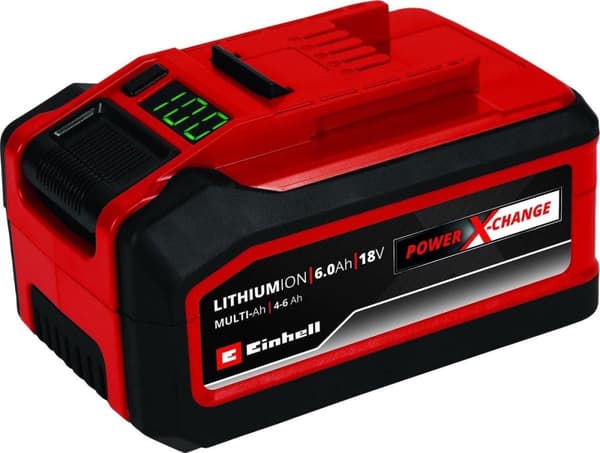 Einhell 18V batteri / 4,0-6,0Ah / Li-Ion Plus - Power X-Change