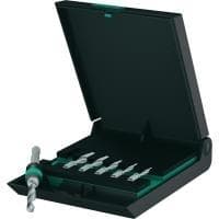 Wera yhdistelmähanasarja, 7 osaa, metrinen, oikea leikkaus 05104651001 DIN 3126 HSS 1 setti (05104651001)