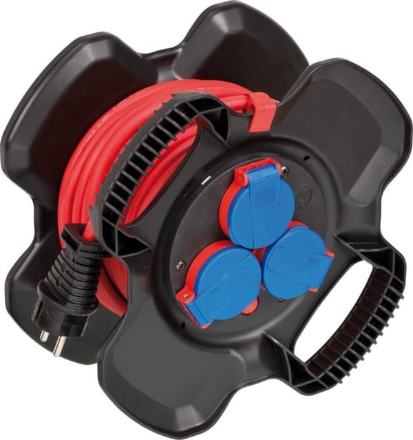 Brennenstuhl X-Gum Kabelrulle - Bremaxx - AT-N05V3V3-F 3G1,5 - IP44 - 10m