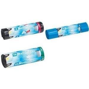 Papstar 12396 - 140L - Svart - Linjär lågdensitetspolyeten (LLDPE) - 1100 mm - 800 mm - 10 st (12396)