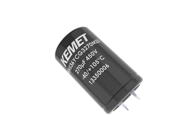 Kemet elektrolytkondensator 1 stk boks