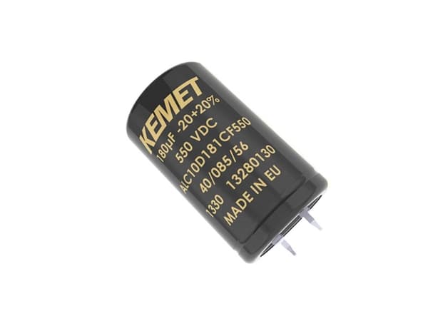 Kemet elektrolytkondensator 1 stk boks