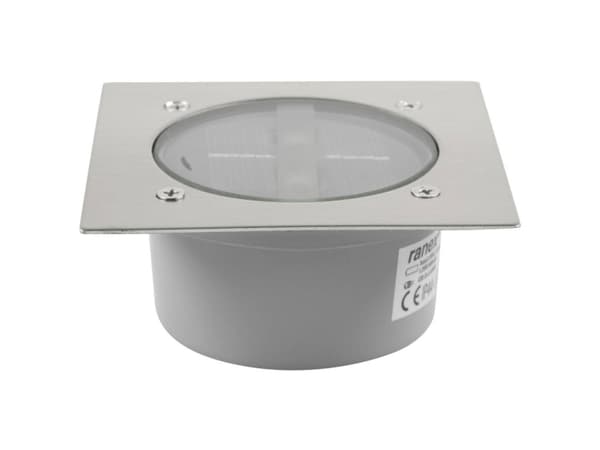 Ranex RA-5000198, Markbelysning utomhus, Rostfritt stål, IP67, Trädgård, 1 lampor, LED