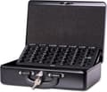 Miniatyrbillede 1 af 3: Pengeboks MAUL GK 6, euromøntindsats, 300 x 245 x 93 mm, rød