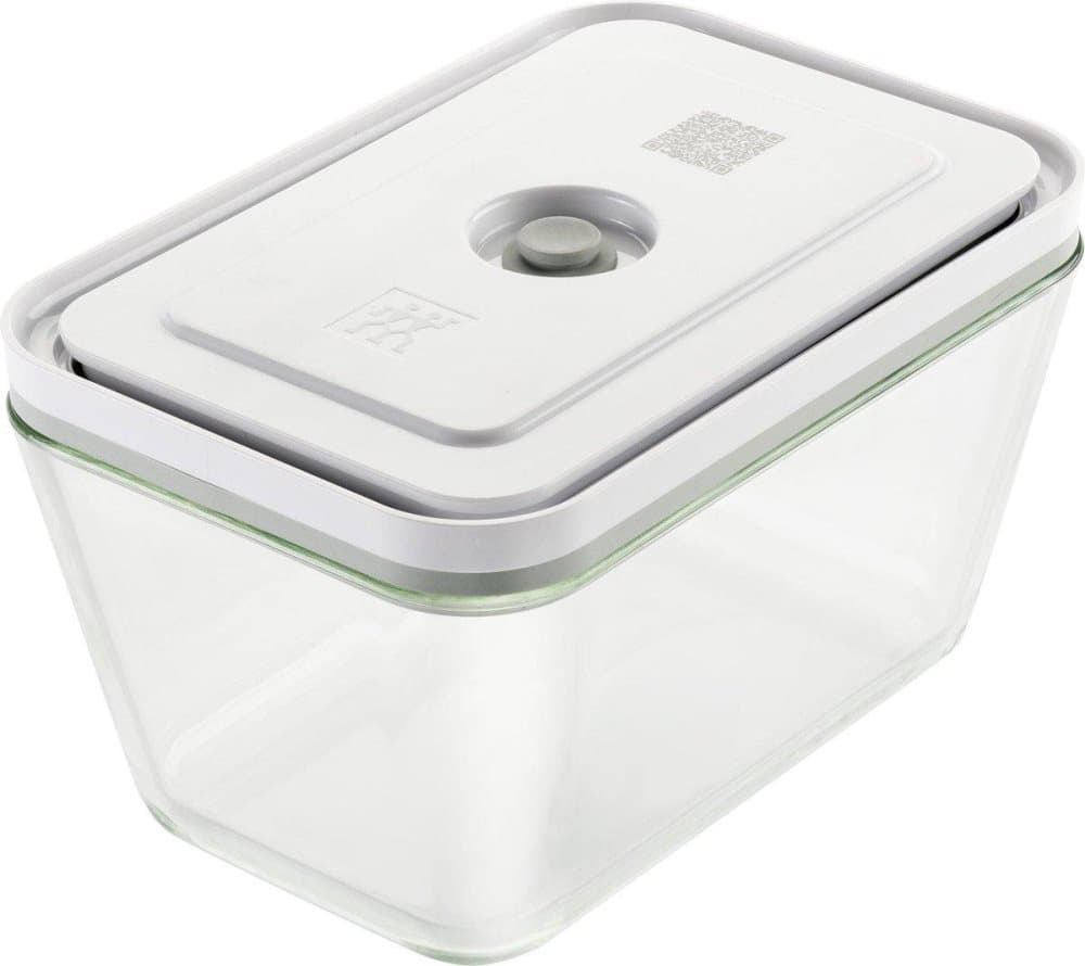 Zwilling Fresh & Save Vakuummatbehållare - Förvaringslåda - Vakuummatförvaringslåda med lock L 1600ml - Glas