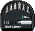 Miniatyrbild 1 av 5: Wera 5135810001 Mini-check 7-delad bitssats i kassett