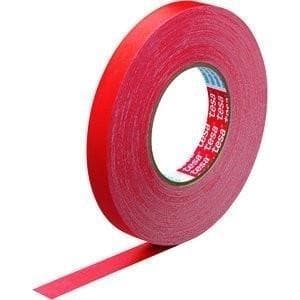 tesa stoftape, selvklæbende, 19 mm x 50 m, rød 1 stk (57230-00004)