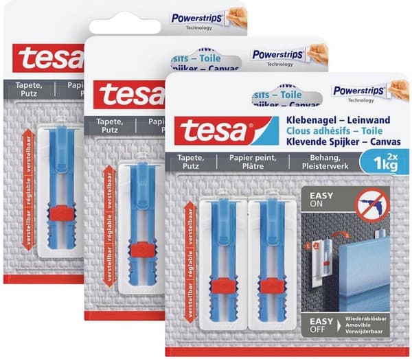 tesa 77778 Tyghjul för tapet och gips (1 kg) Vit
