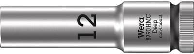 Wera 05004552001 topnøgle indsats 12 mm 1 stk 1/2 (05004552001)