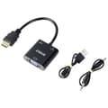 Miniatyrbild 4 av 4: SpeaKa Professional SP-10352148 HDMI / VGA Adapter [1x HDMI® - 1x VGA] Svart 0.15 m