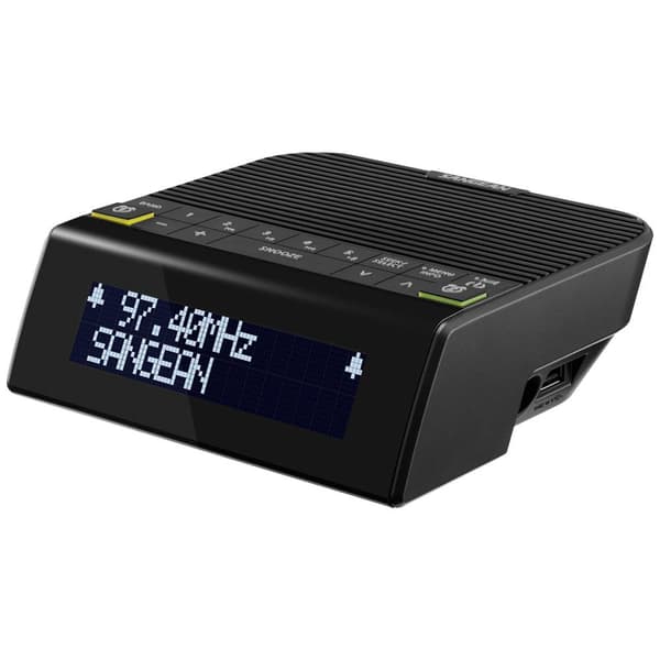 Klockradio Sangean DCR-90 BT DAB+, FM Väckningsfunktion Svart