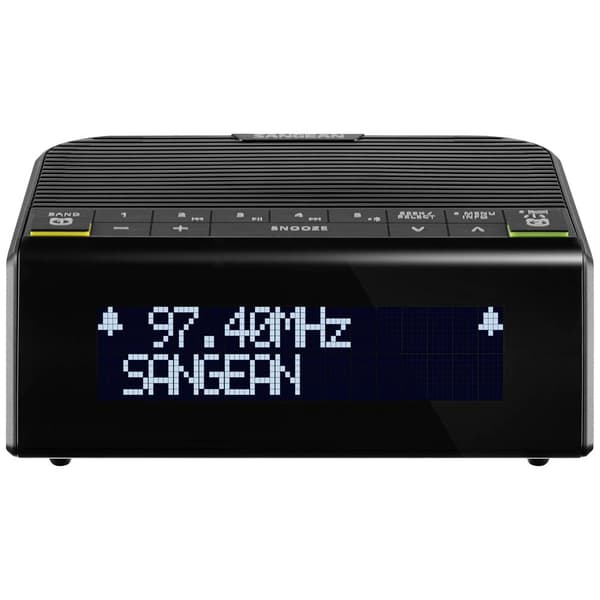 Klockradio Sangean DCR-90 BT DAB+, FM Väckningsfunktion Svart