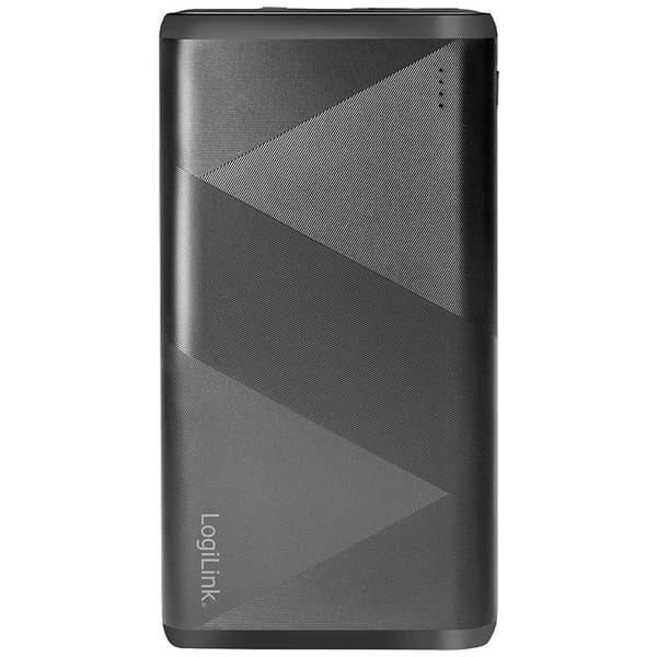 LogiLink PA0275 Batteripack 10000 mAh Quick Charge 3.0, Fast Charge, Power Delivery 2.0 LiPo Svart