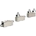 Miniatyrbild 3 av 4: Metz Connect RJ45 Nätverk Adapter CAT 7a [1x RJ45 hona - 1x RJ45 hona] Silver
