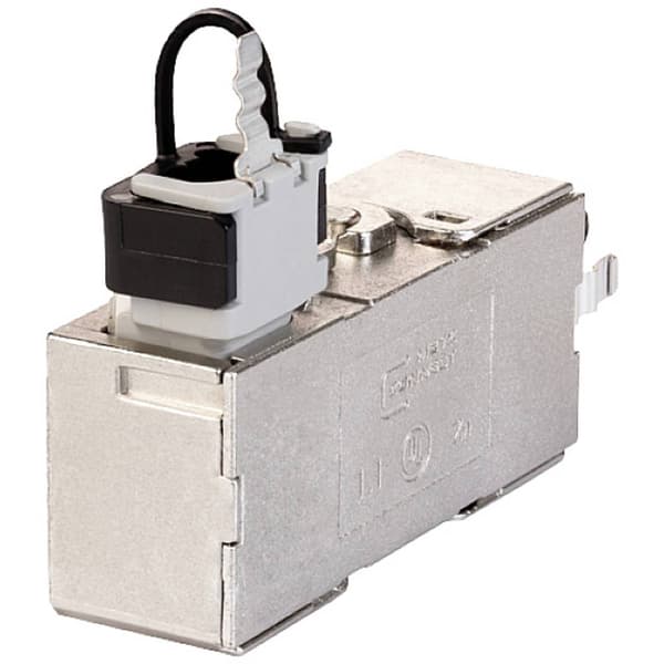 Metz Connect RJ45 Nätverk Adapter CAT 7a [1x RJ45 hona - 1x RJ45 hona] Silver