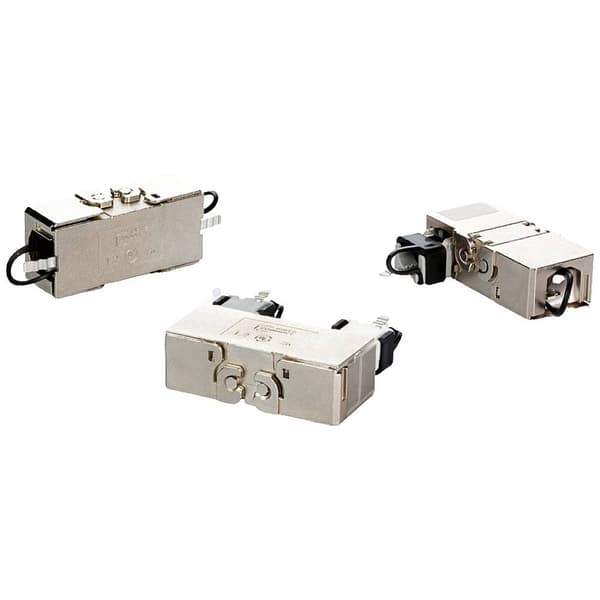 Metz Connect RJ45 Nätverk Adapter CAT 7a [1x RJ45 hona - 1x RJ45 hona] Silver