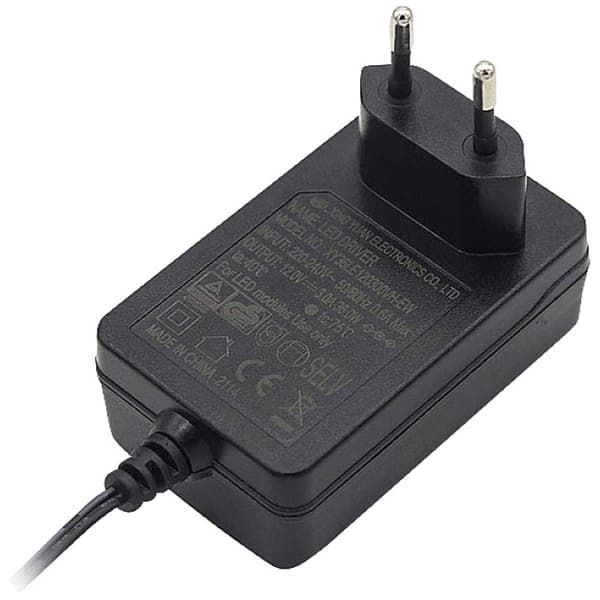 Dehner Elektronik XY 36LE-2401500VH-EW LED transformator, LED driver Konstantspänning 36 W 1.5 A 24 V/DC Överbelastning