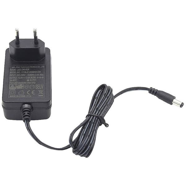 Dehner Elektronik XY 36LE-2401500VH-EW LED transformator, LED driver Konstantspänning 36 W 1.5 A 24 V/DC Överbelastning