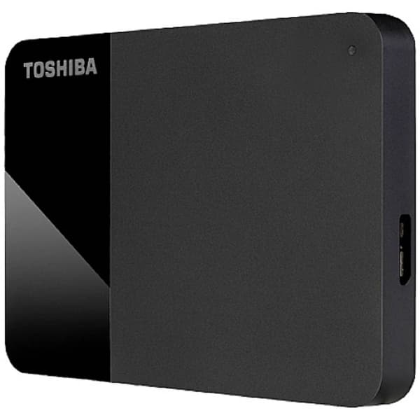 Toshiba Canvio Ready 1 TB Extern hårddisk 2.5 USB 3.2 Gen 1 Svart HDTP310EK3AA