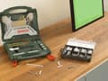 Miniatyrbillede 1 af 5: Bosch X-Line 50-delt tilbehørssæt + 173-delt monteringssæt