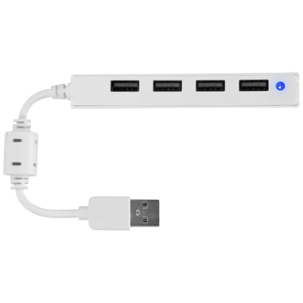 SpeedLink Snappy Slim 4 Port USB 2.0-Hub Vit