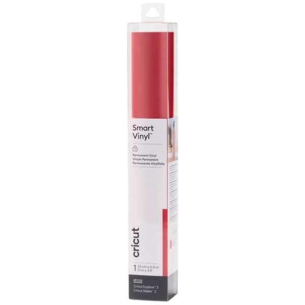 Cricut Smart Vinyl™ Permanent Folie Röd