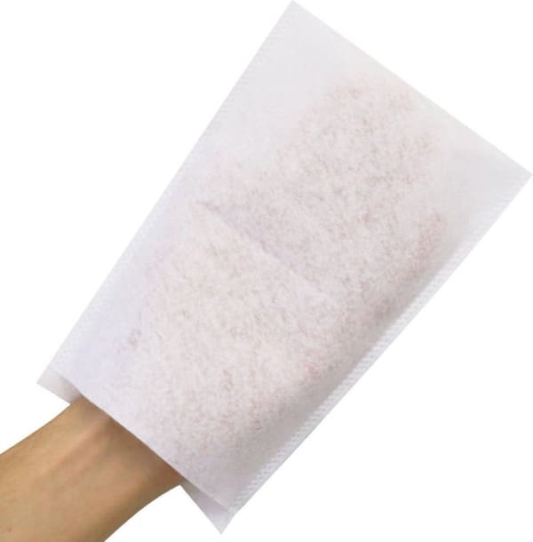 50 * Hygostar engångstvättlappar Molton Dry White