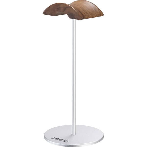 SpeaKa Professional SP-HPS-350 Hörlursställ Silver, Valnöt