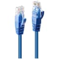 Miniatyrbild 1 av 4: LINDY 48019 RJ45 Nätverkkabel, Patchkabel CAT 6 U/UTP 3.00 m Blå 1 st