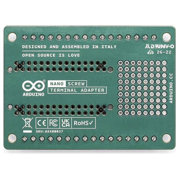 Arduino ASX00037 Adapter Nano Screw Terminal Adapter Nano
