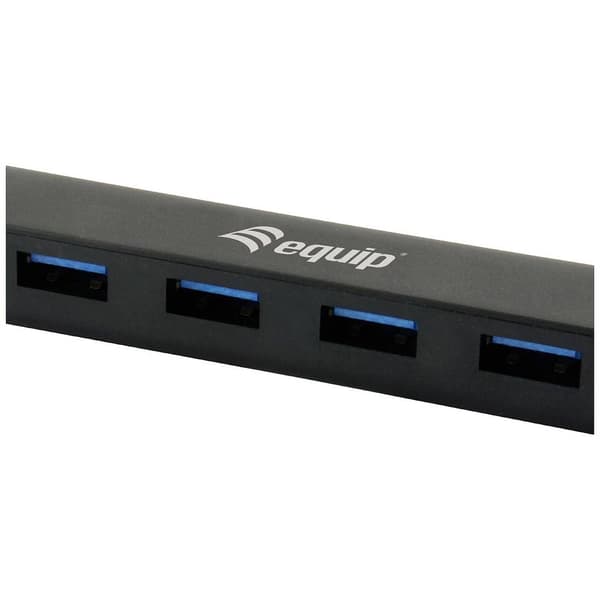 Equip 4 Port USB-C® (USB 3.1) Multiport Hubb Svart