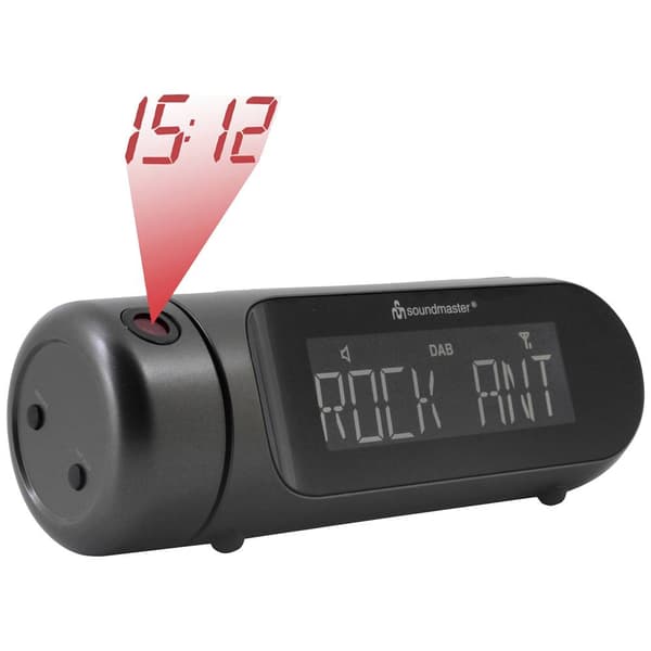 Klockradio soundmaster UR6700AN DAB+, FM Svart