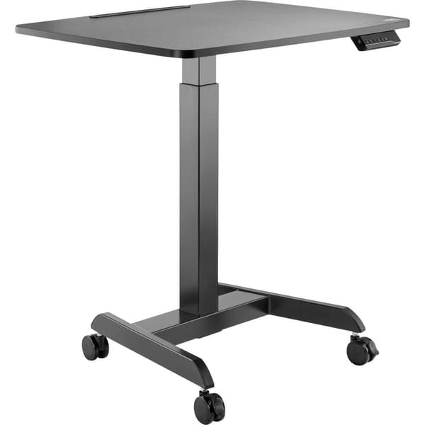 SpeaKa Professional Ståbord justerbar i höjdled Höjdintervall: 780 till 1280 mm (B x D) 800 mm x 600 mm Svart SP-SSW-30