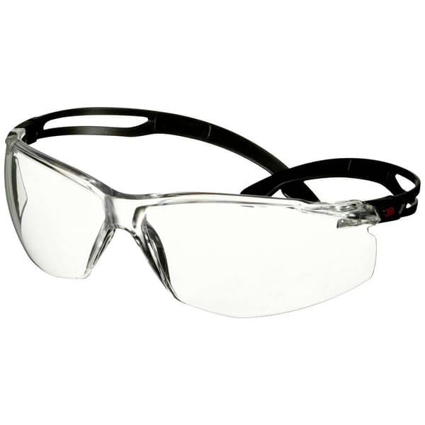 3M SecureFit SF501AF-BLK Skyddsglasögon inkl. anti-fogskydd, med repskydd Svart