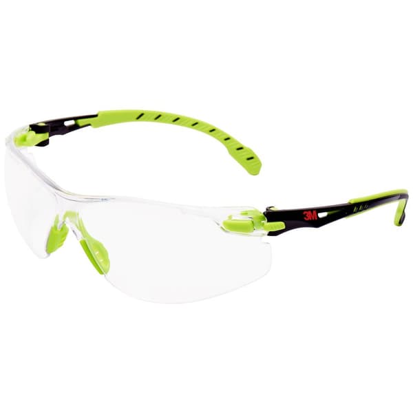 3M Solus S1201SGAF Skyddsglasögon inkl. anti-fogskydd Grön, Svart EN 166 DIN 166