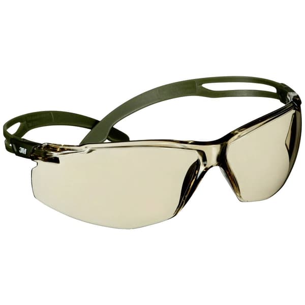 3M SecureFit SF528SGAF-DGR Skyddsglasögon inkl. anti-fogskydd Grön