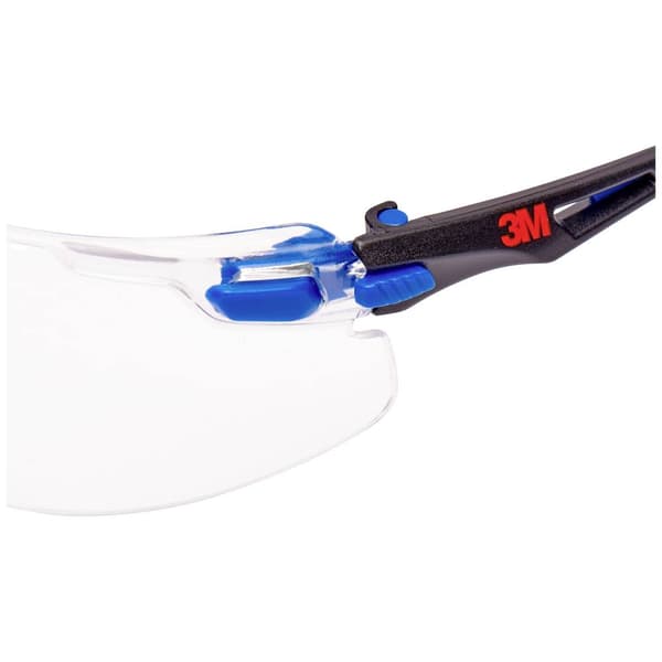 3M Solus S1101SGAF Skyddsglasögon inkl. anti-fogskydd Blå, Svart EN 166 DIN 166