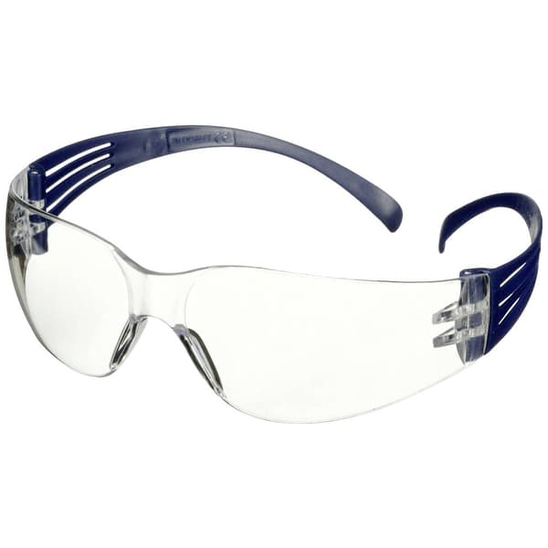 3M SecureFit SF101AF-BLU Skyddsglasögon inkl. anti-fogskydd, med repskydd Blå
